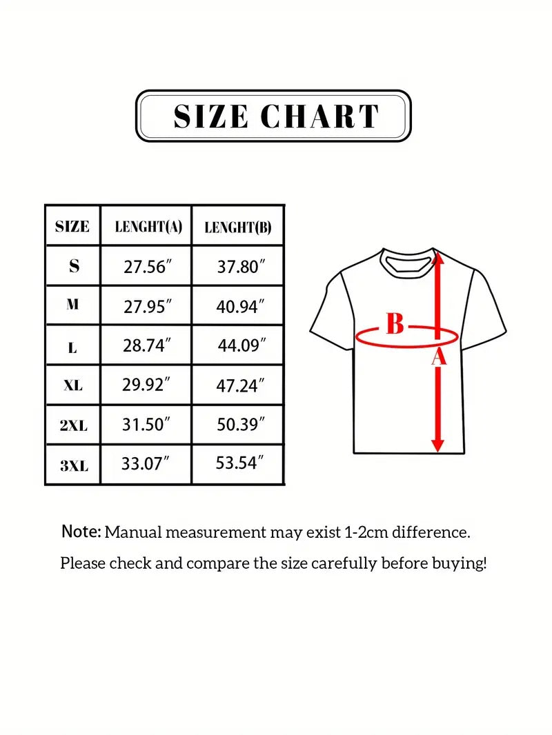 FitiqueFit summer printed T-shirt, short sleeve streetwear shirt with vibrant design, perfect for casual warm-weather style.