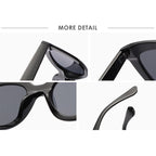 Large rim sunglasses for women by FitiqueFit, oversized fashion shades with bold frames and tinted lenses.
