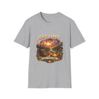 Unisex Softstyle T-Shirt by Printify featuring a comfortable fit and soft fabric, shown in a neutral color with a casual design.
