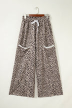 Aitana Leg Terry Knit Pants by Threaded Pear, showing soft, textured knit fabric and relaxed fit in a casual pants style.