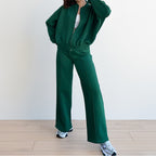 Relaxed Tie-Waist Lounge Pants