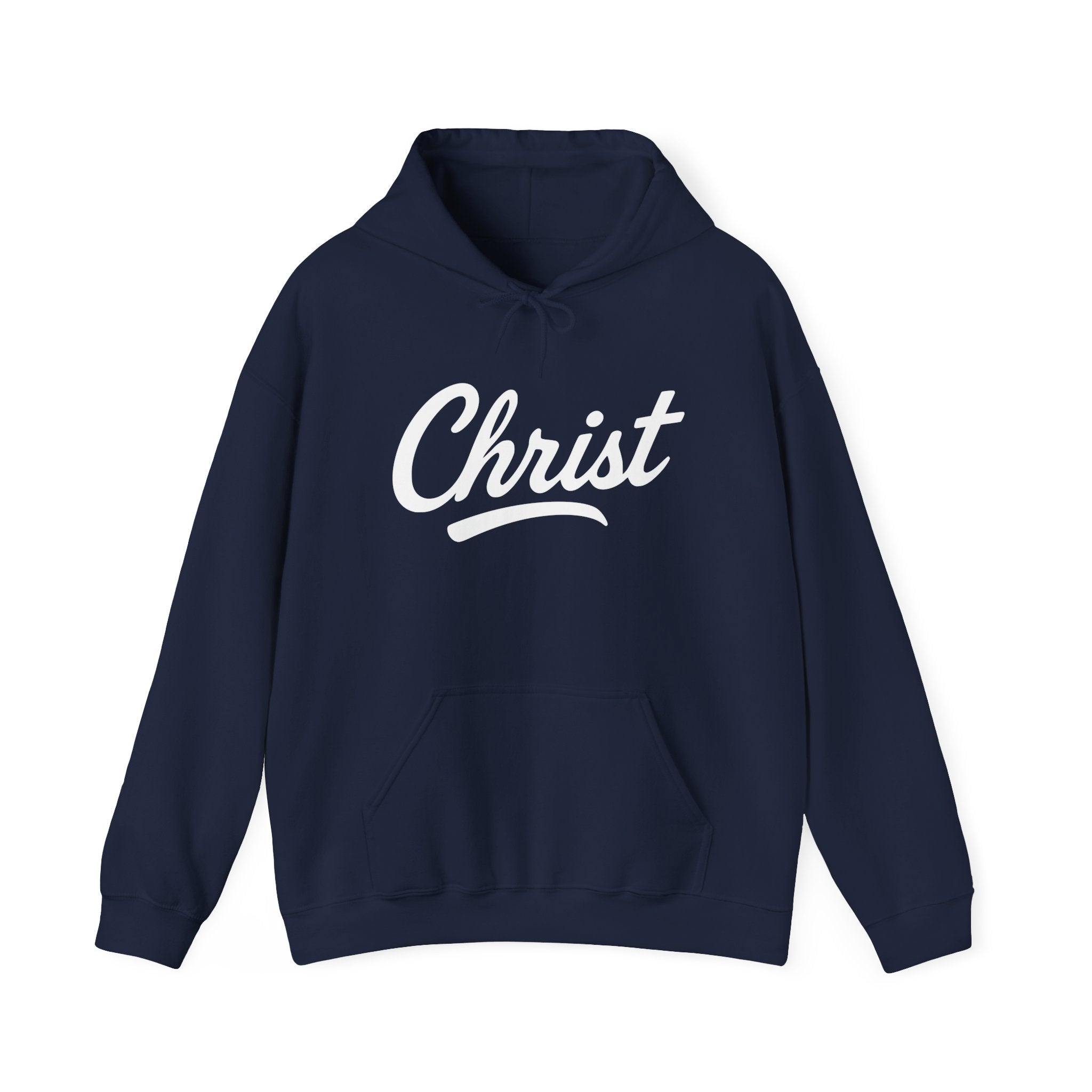 Christ Unisex Hoodie by Wear Your Worship, inspirational graphic pullover with Christ design, comfortable apparel for men and women.