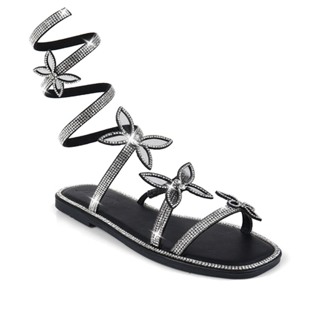 Nancy-1 sandals by The House of Stylez, stylish open-toe footwear with ankle straps and chunky heels.