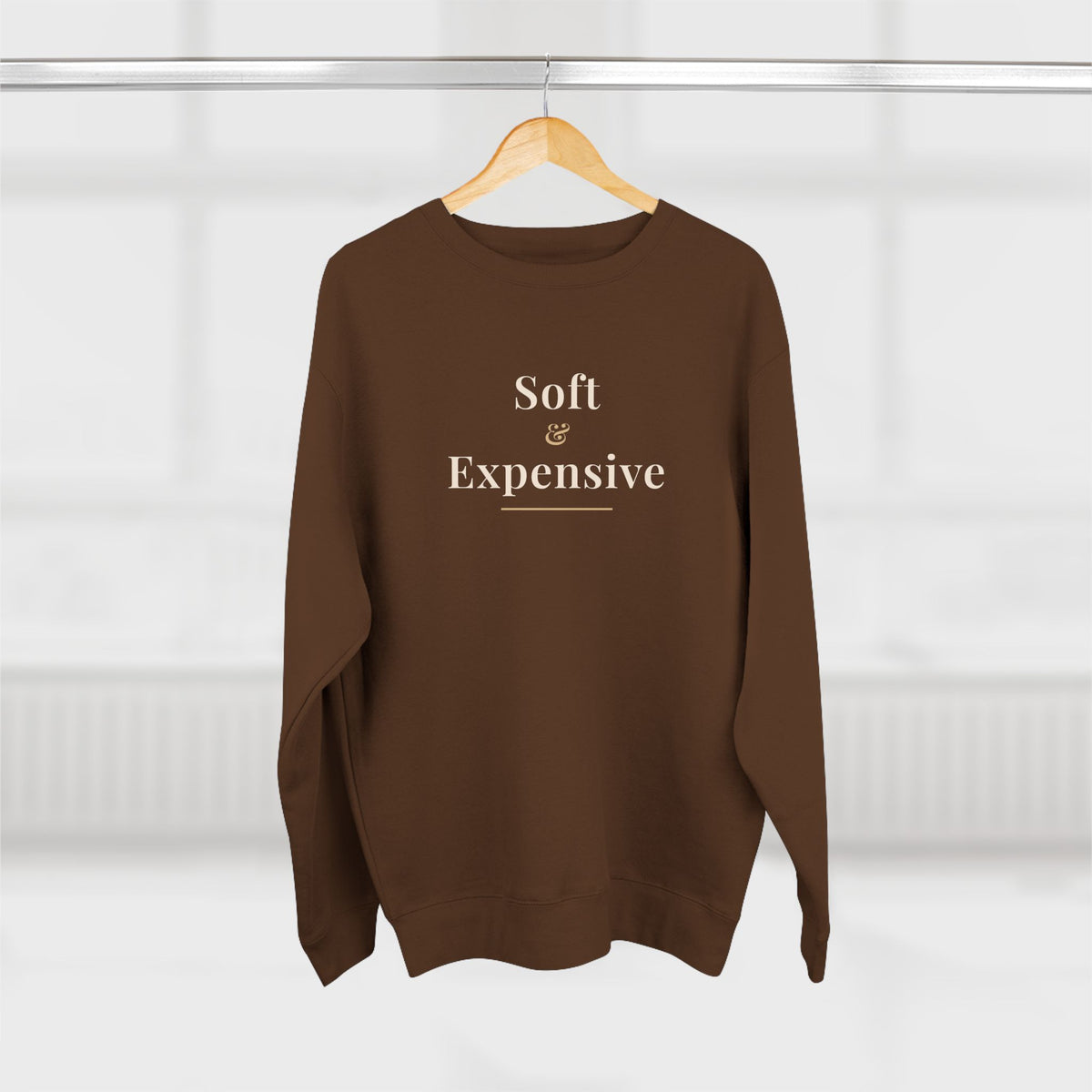 Soft & Expensive Crewneck Sweatshirt | Women's Quiet Luxury Sweatshirt