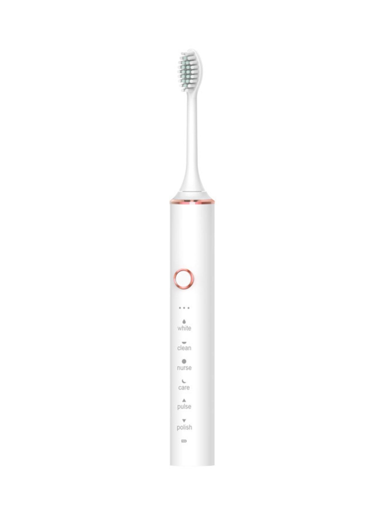 8-piece professional electric toothbrush set by Trendsi with multiple brush heads for premium oral hygiene care.