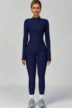 Fitglutes Activewear 3-piece set includes a sports bra, jacket, and leggings designed for gym and workout activities.