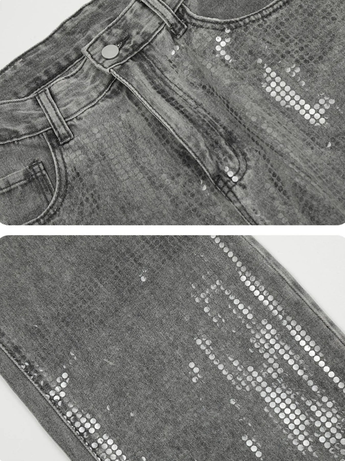 Men's straight-leg denim jeans by Plush Fashion Hub, showing classic blue denim with a fitted waist and straight cut.