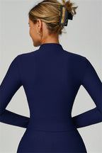 Fitglutes Activewear sports bra, leggings, and jacket 3-piece set for workout and gym activities, shown in the image.