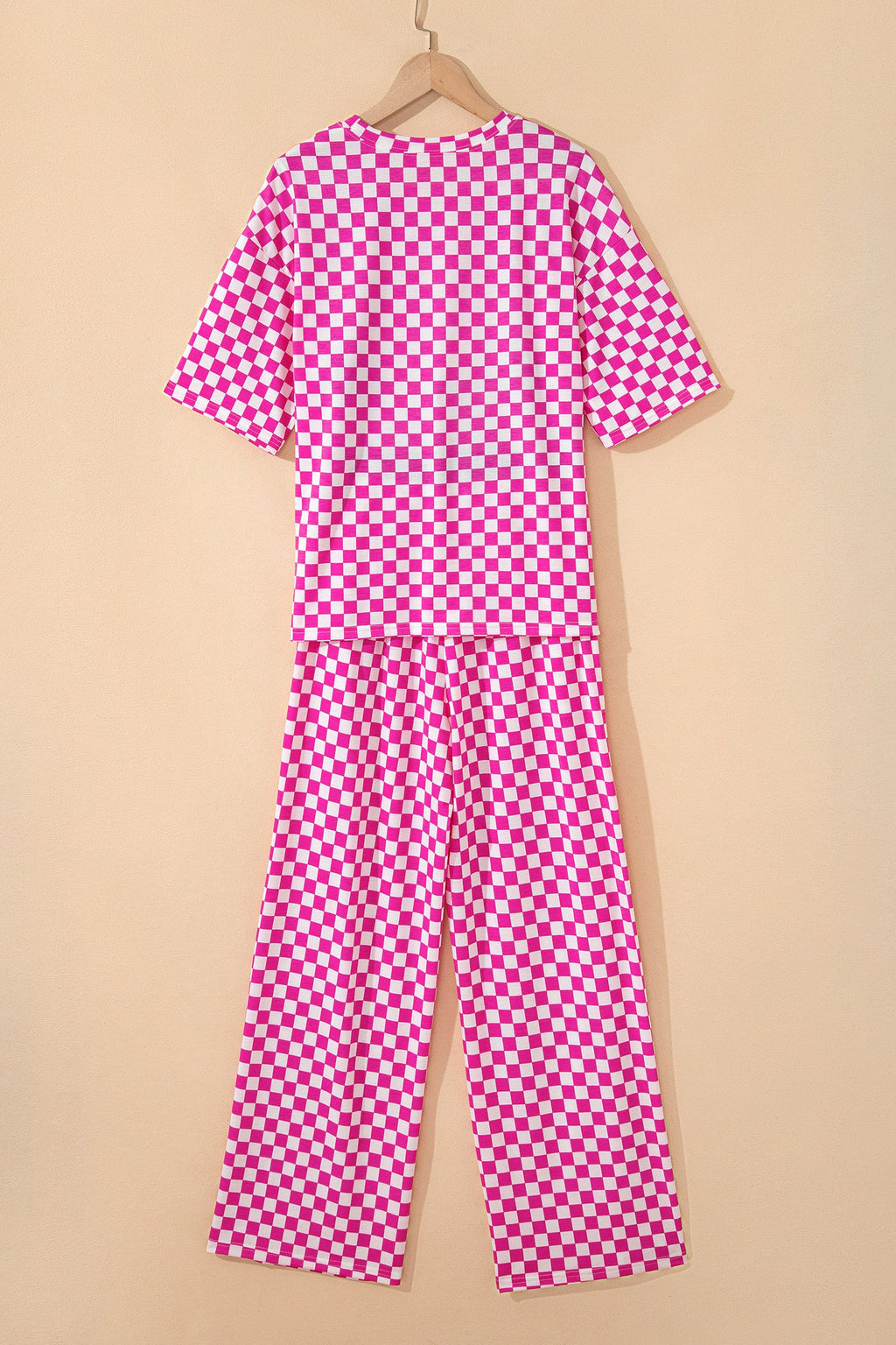 Threaded Pear Elisa Print half sleeve loungewear set with floral pattern, comfortable casual clothing for relaxing at home.