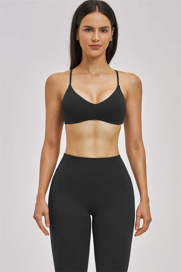 Fitglutes Activewear sports bra and leggings 2-piece set, designed for gym workouts, with a sleek, supportive fit and stylish look.