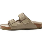 Shopimist double buckle open toe sandals featuring stylish straps and a comfortable sole, perfect for casual summer wear.