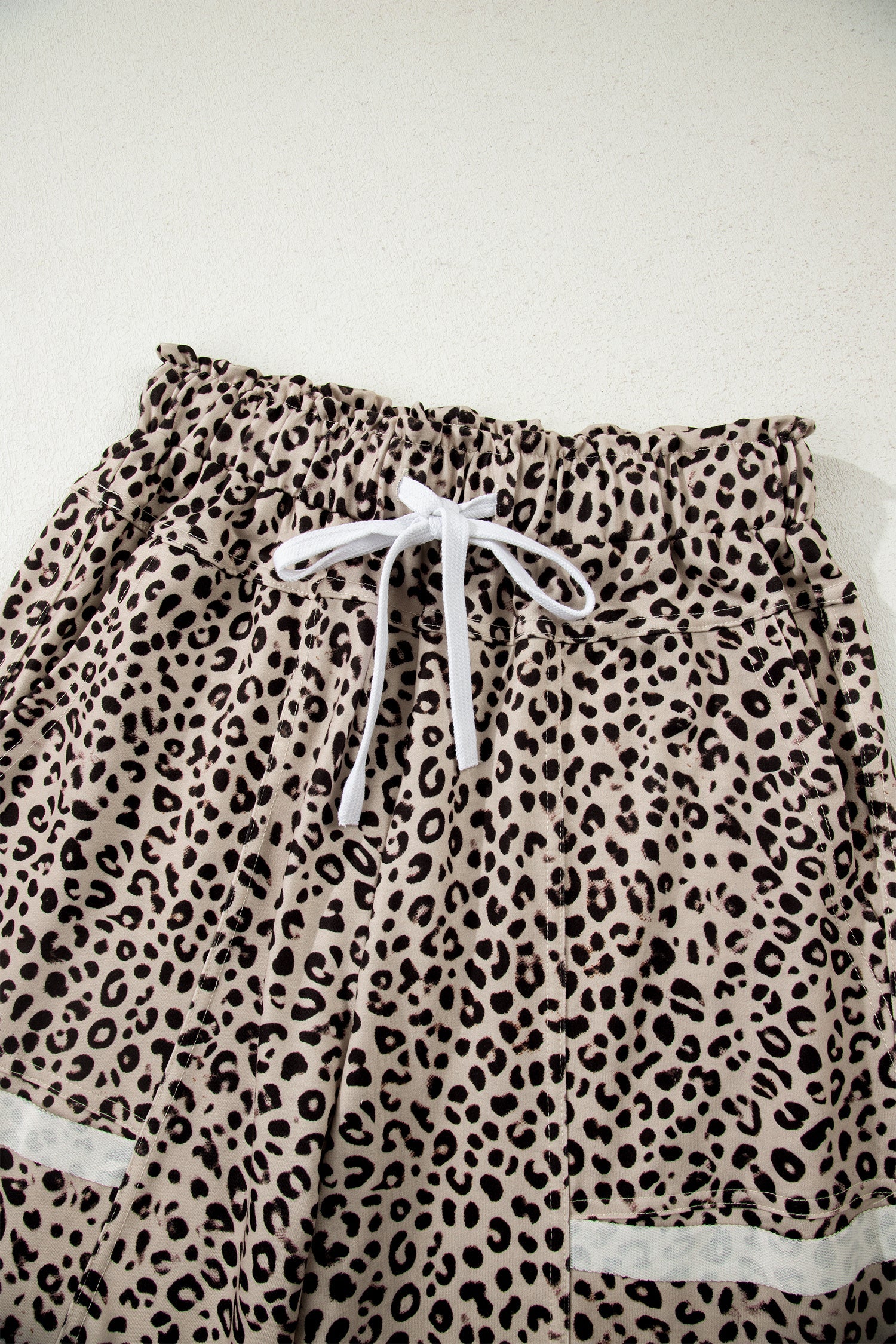 Aitana Leg Terry Knit Pants by Threaded Pear, featuring cozy terry fabric and a relaxed fit, designed for comfortable casual wear.