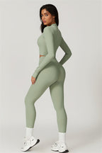 Fitglutes Activewear Eloise 3-piece sports bra, leggings, and matching set for gym and workout sessions.