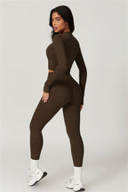Fitglutes Activewear Eloise 3-piece matching set with sports bra, jacket, and leggings for gym and workout wear.