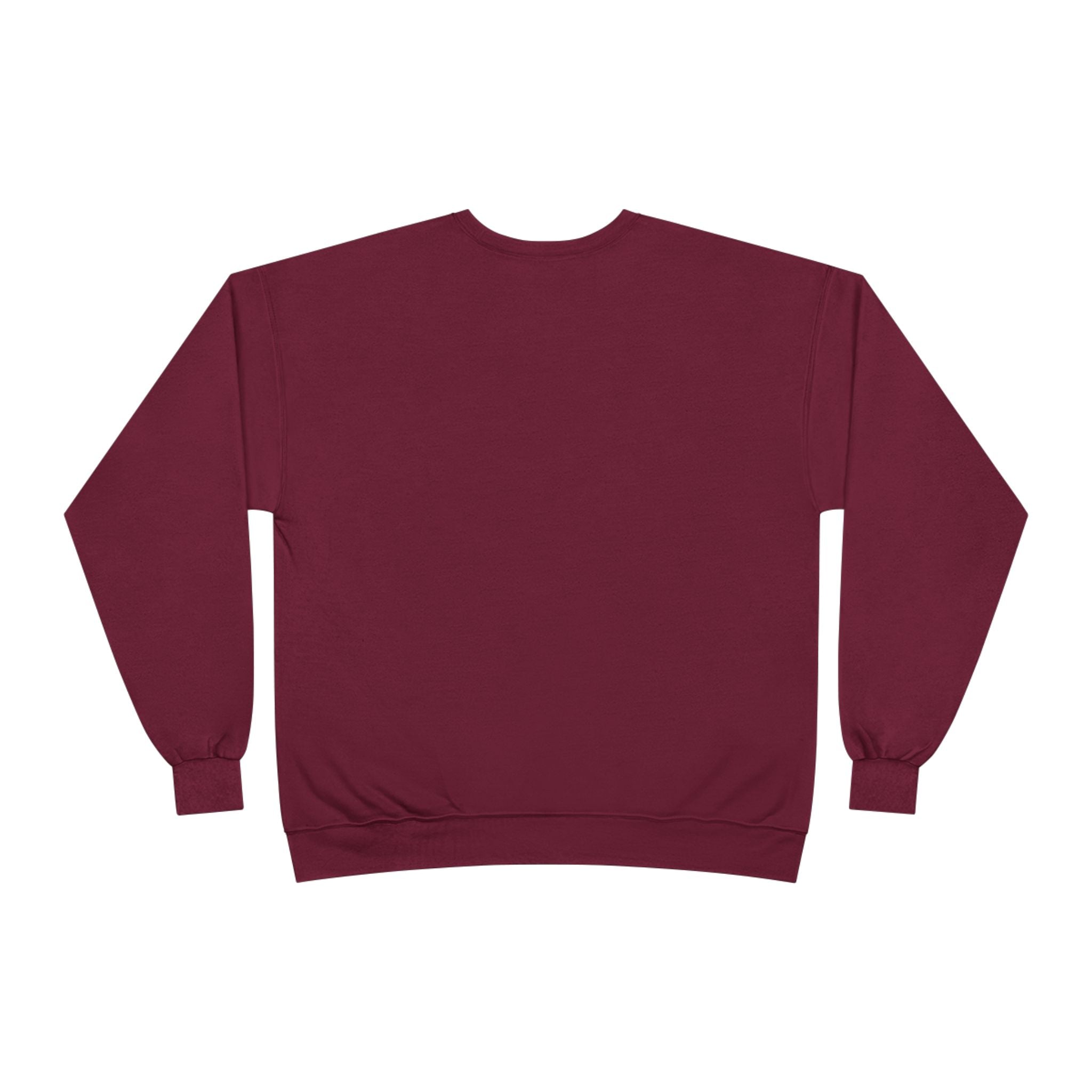 Jesus Crown crewneck sweatshirt by Wear Your Worship featuring gold script inspirational design on a cozy pullover.