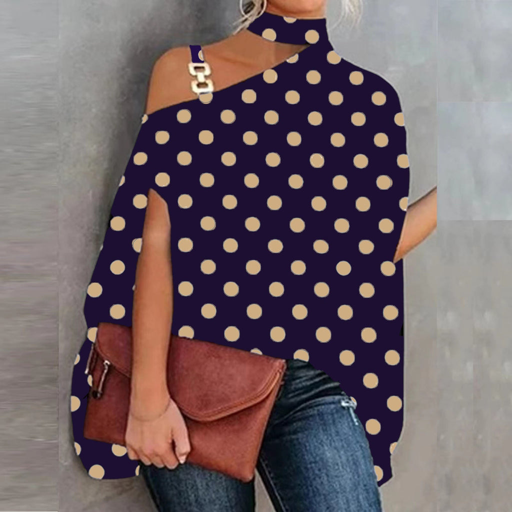 Women's V-neck printed off-shoulder vest top in various floral and abstract designs, casualwear by Plush Fashion Hub, available in size S–XXL.