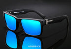 Men's polarized sport sunglasses with UV400 protection and square frame by Plush Fashion Hub, shown on a clear background.