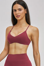 Fitness model wearing the Fitglutes Activewear Zenith Sports Bra and Leggings 2-piece set for workout and gym sessions.