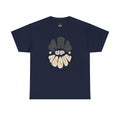 Black men's T-shirt from Wear Your Worship featuring Colossians 3:2 inspired faith streetwear design.