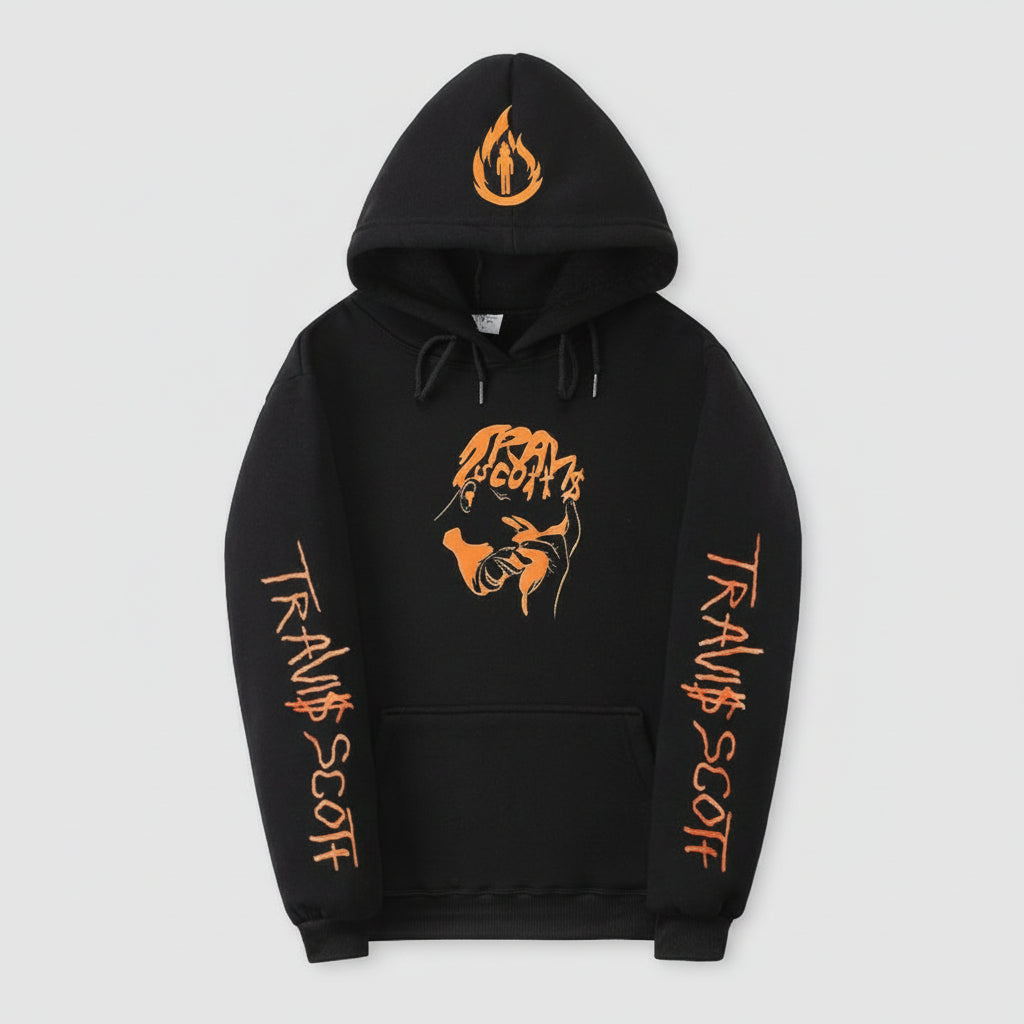 Celestial World sweatshirt hoodie for women by FitiqueFit, featuring a starry celestial design, casual streetwear style.