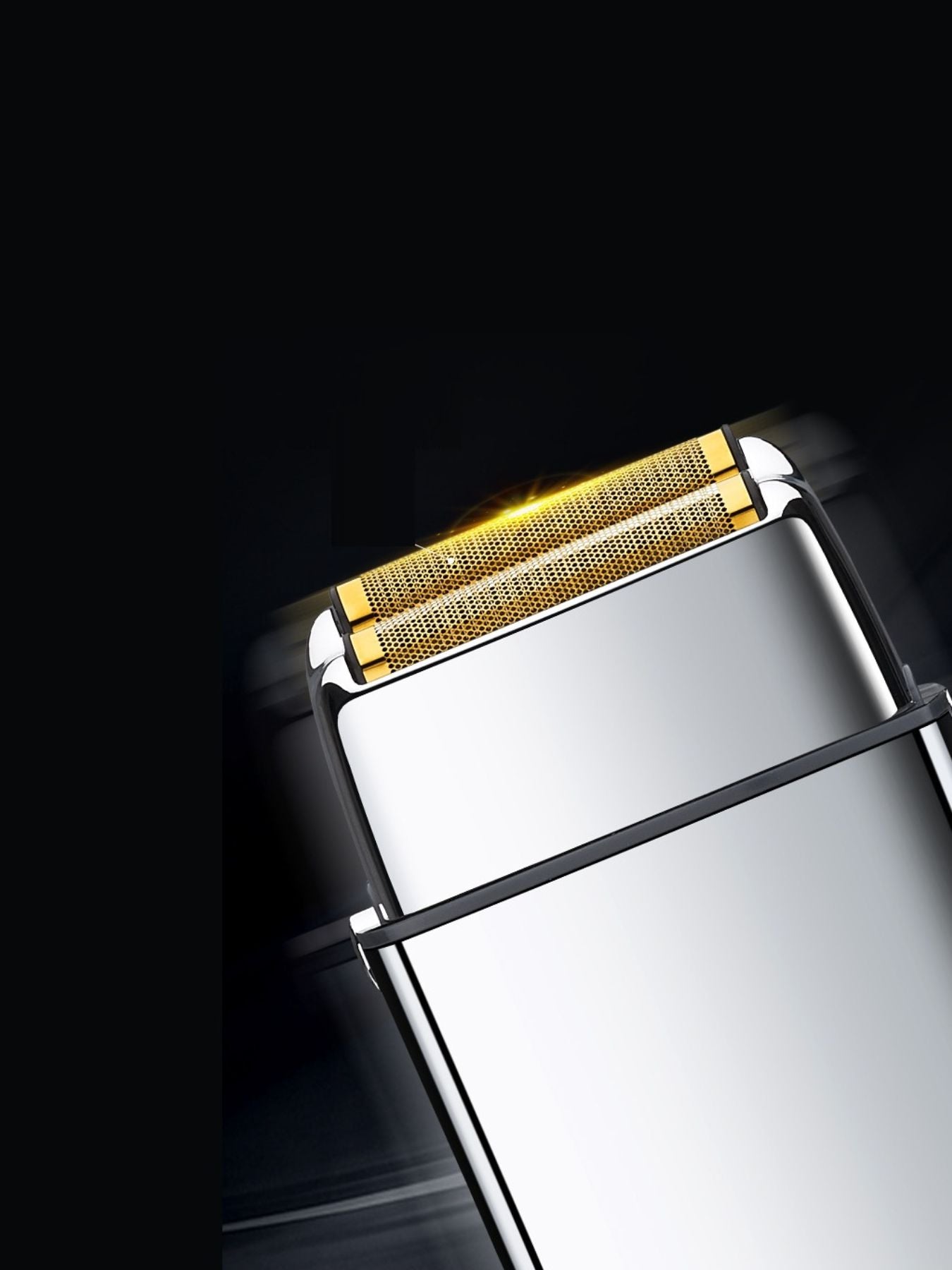 Portable mini electric foil shaver from Trendsi, compact rechargeable grooming tool for quick, precise facial hair removal.