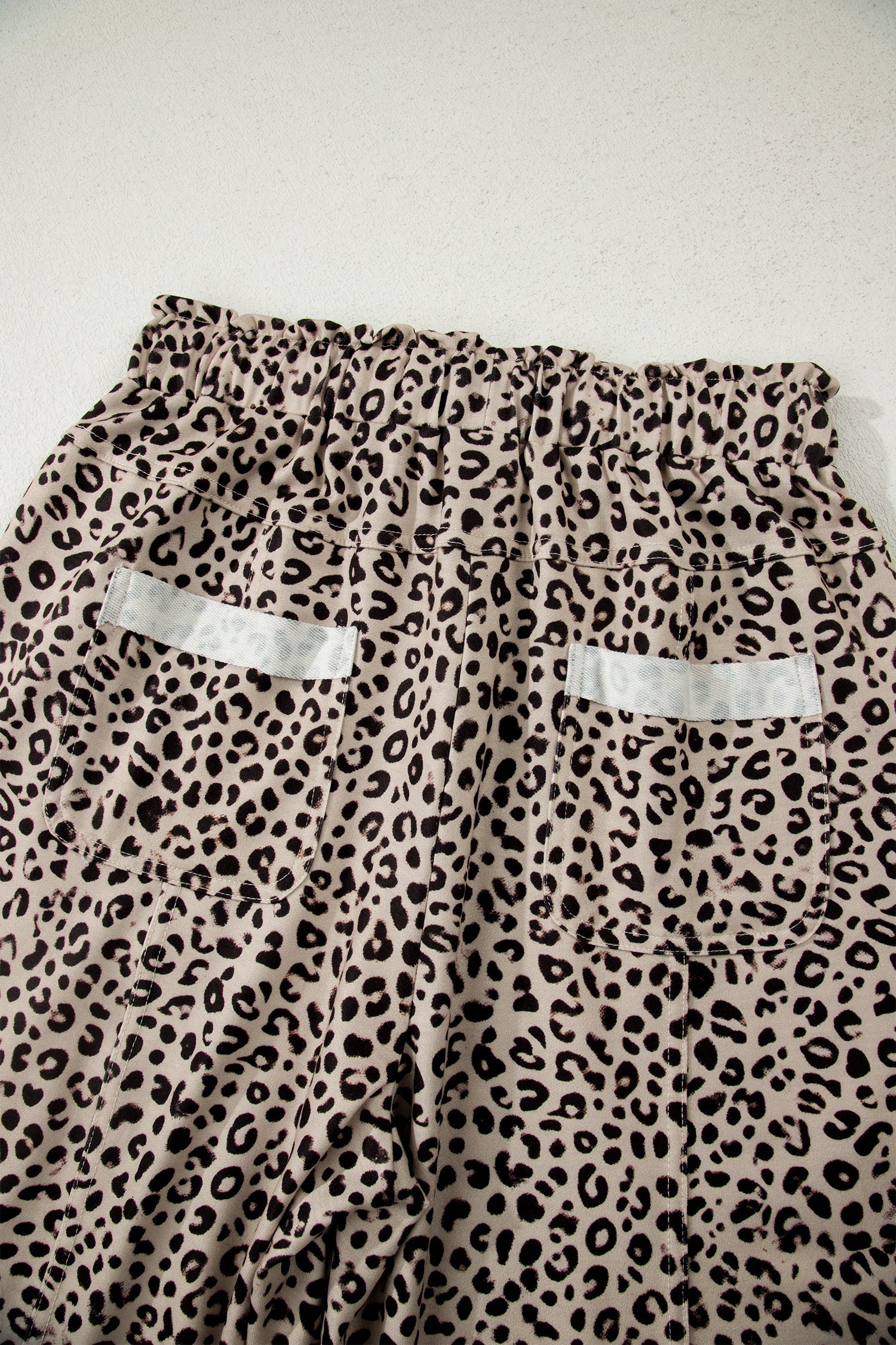 Aitana Leg Terry Knit Pants by Threaded Pear, stylish casual pants made of soft terry knit fabric, displayed on a model.