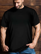 Plus size skull graphic streetwear shirt by FitiqueFit featuring a 3D back print and oversized fit for casual style.