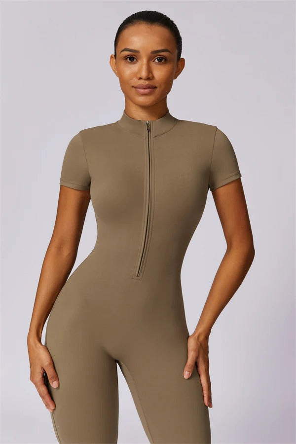 Plush Fashion Hub Mia Belle jumpsuit featuring a stylish, fitted design with wide-leg pants and sleeveless top.