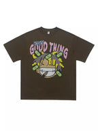 Men's casual graphic round neck T-shirt by Simply Love featuring a bold, colorful design on soft fabric.