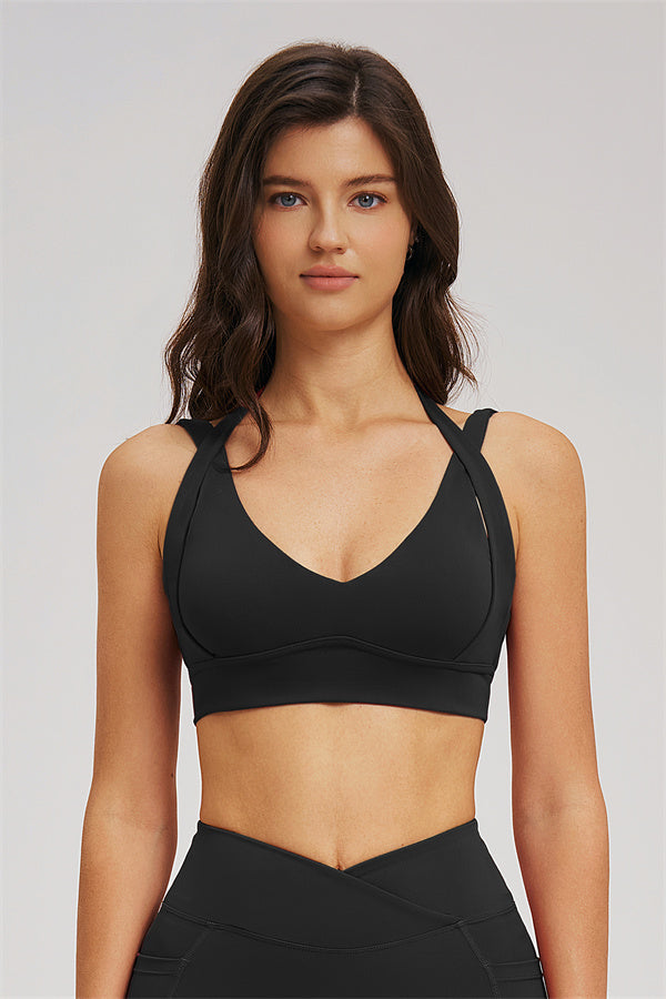 Fitglutes Activewear sports bra, zip-up jacket, and shorts 3-piece set, ideal for gym workouts and activewear.