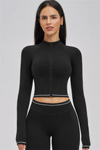 Fitglutes Activewear Unbound Jacket Shorts 2-piece set with matching sports bra and shorts, perfect for workout and gym sessions.