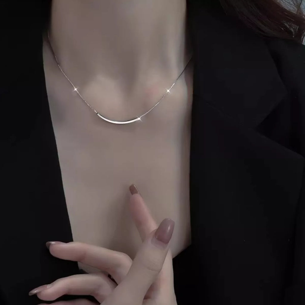 Sterling silver chain necklace from Shopimist featuring a sleek, polished design with a secure clasp.