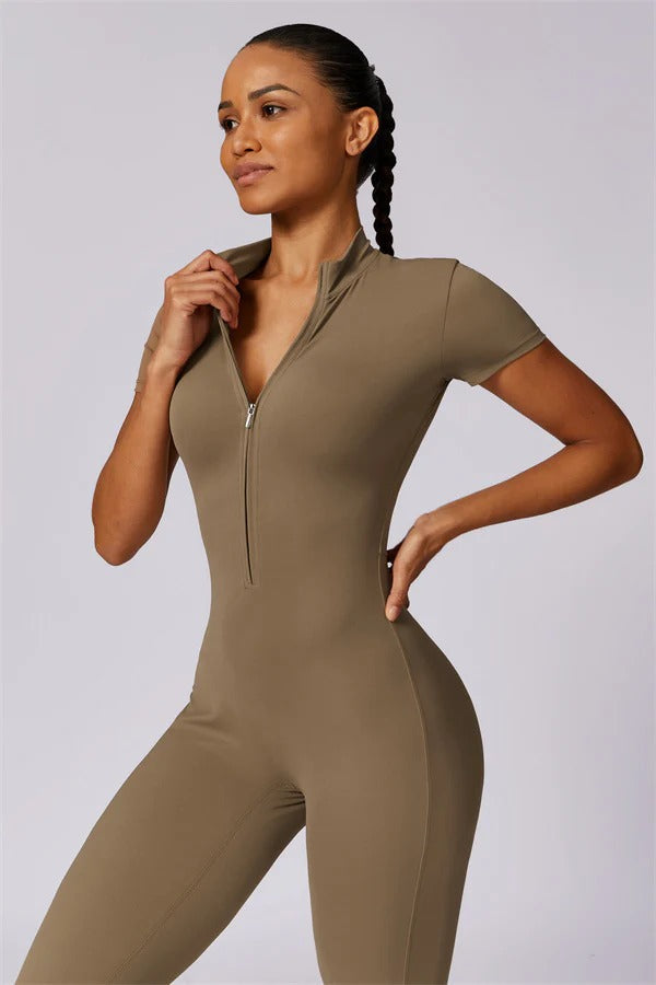 Plush Fashion Hub Mia Belle jumpsuit in a stylish, fitted design with a sleeveless top and wide-leg pants, perfect for casual wear.