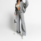 Relaxed Tie-Waist Lounge Pants