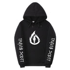 Celestial World sweatshirt hoodie for women by FitiqueFit, featuring cosmic starry design and comfortable streetwear style.