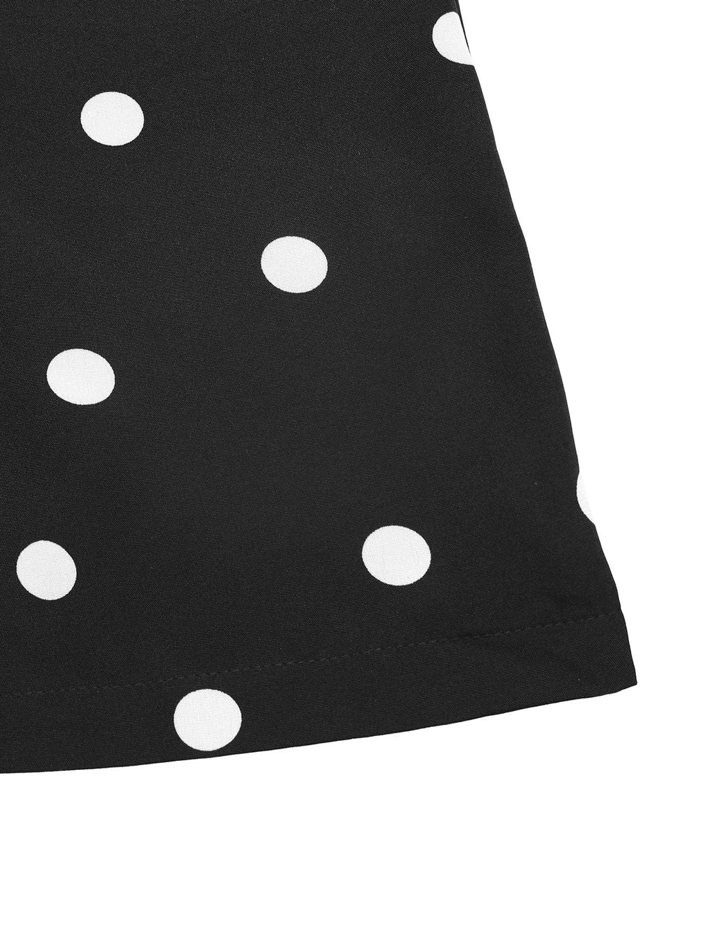 Polka dot strapless wide-leg jumpsuit by Plush Fashion Hub, featuring a flowy, comfortable design and stylish silhouette.