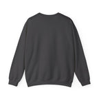 Self love crewneck sweatshirt with empowerment graphic design, casual pullover in soft fabric, by Printify.