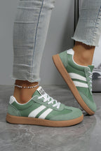 Women's Goldie Leather Lace-Up Shoes by Threaded Pear featuring stylish design and classic leather finish.