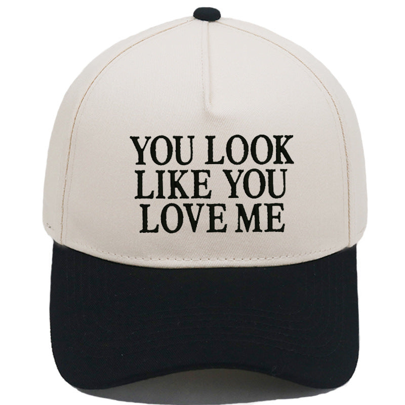 Embroidered Color-Block Casual Baseball Cap For Men And Women LadyShow.Store