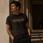 Wear Your Worship Mask Off T-Shirt from the SEEN: Unmasked Collection, featuring a stylish graphic design on a comfortable tee.
