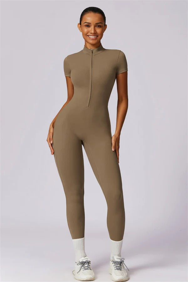 Fitglutes Activewear Mia Belle jumpsuit, stylish one-piece gymwear with a fitted design, perfect for workout and active lifestyle.
