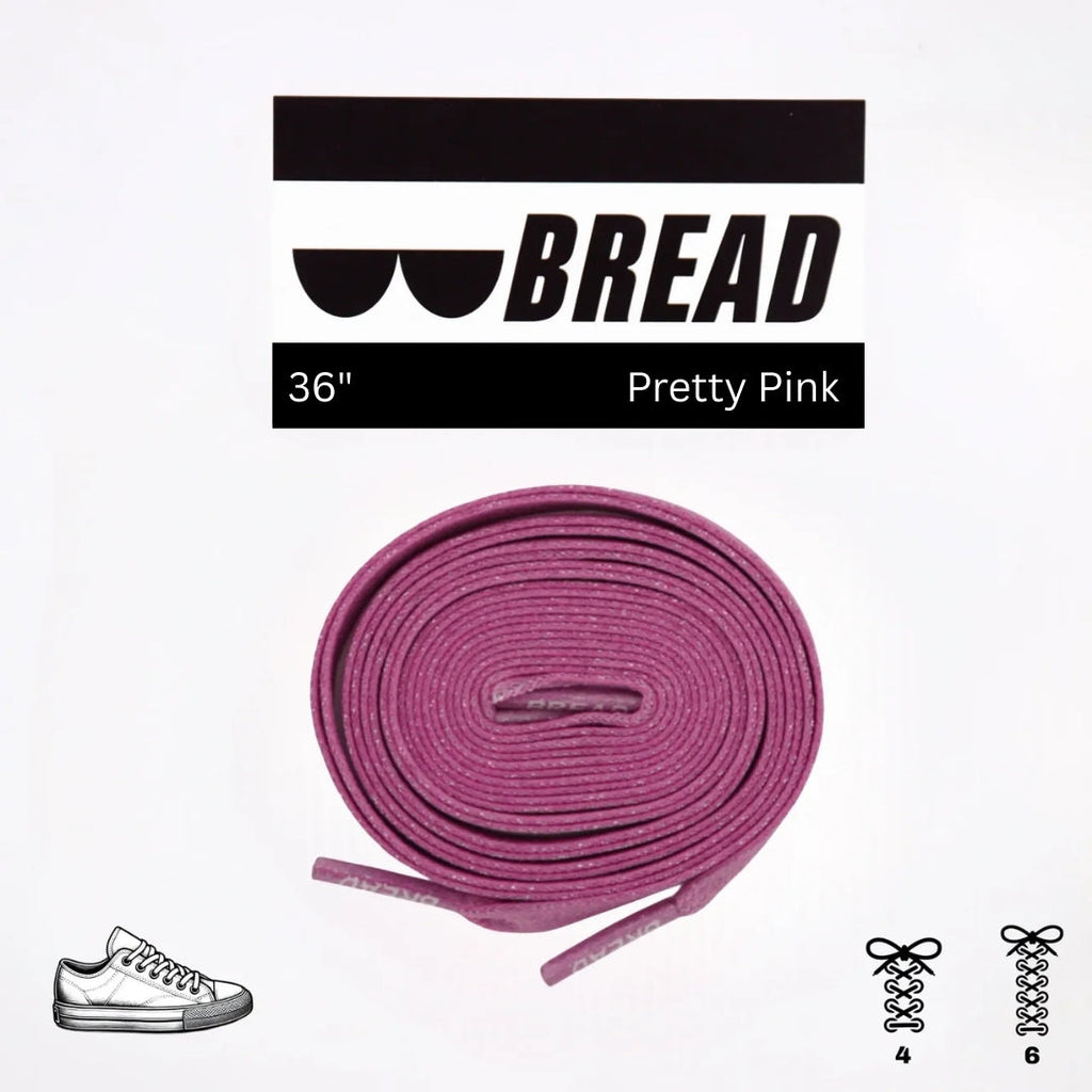 Sparkly pink elastic shoelace by Plush Fashion Hub, showing close-up of the shimmering, stretchy laces on a shoe.