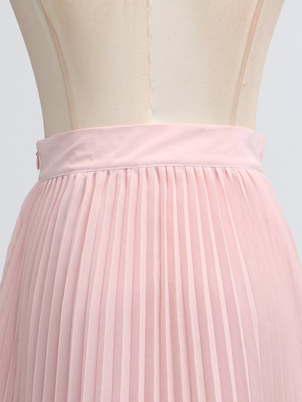 Shopimist frill lapel collar top and pleated skirt set, stylish coordinated outfit featuring a flowy skirt and trendy top.