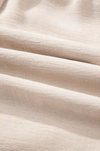 Threaded Pear Ensley loose halter maxi summer dress with flowing fabric and relaxed fit, perfect for warm weather.