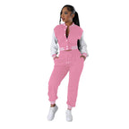 Modern Spliced Buckle Two-Piece Set