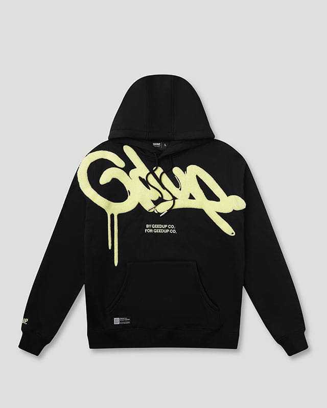 Unisex casual loose hoodie with embroidered letter design, soft fabric, and comfortable fit by Plush Fashion Hub.