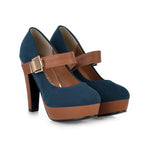 Women’s waterproof platform high heels from Trendy Attic Store01, featuring a sleek design and sturdy sole for stylish comfort.