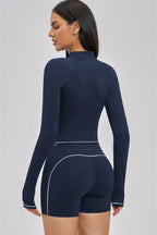 Fitglutes Activewear Unbound Jacket Shorts 2-piece set, featuring a fitted jacket and matching shorts for workout and gym wear.