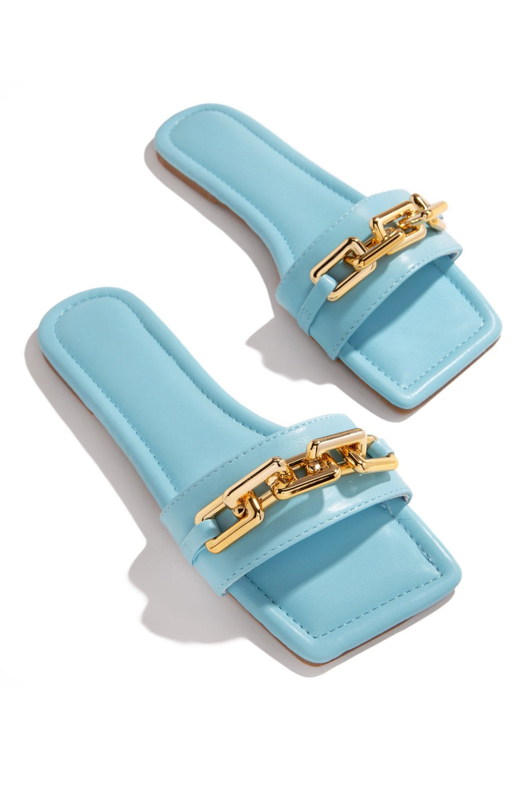Casual women's flat-bottom chain sandals and slippers by Plush Fashion Hub, featuring a cross strap design in neutral tones.