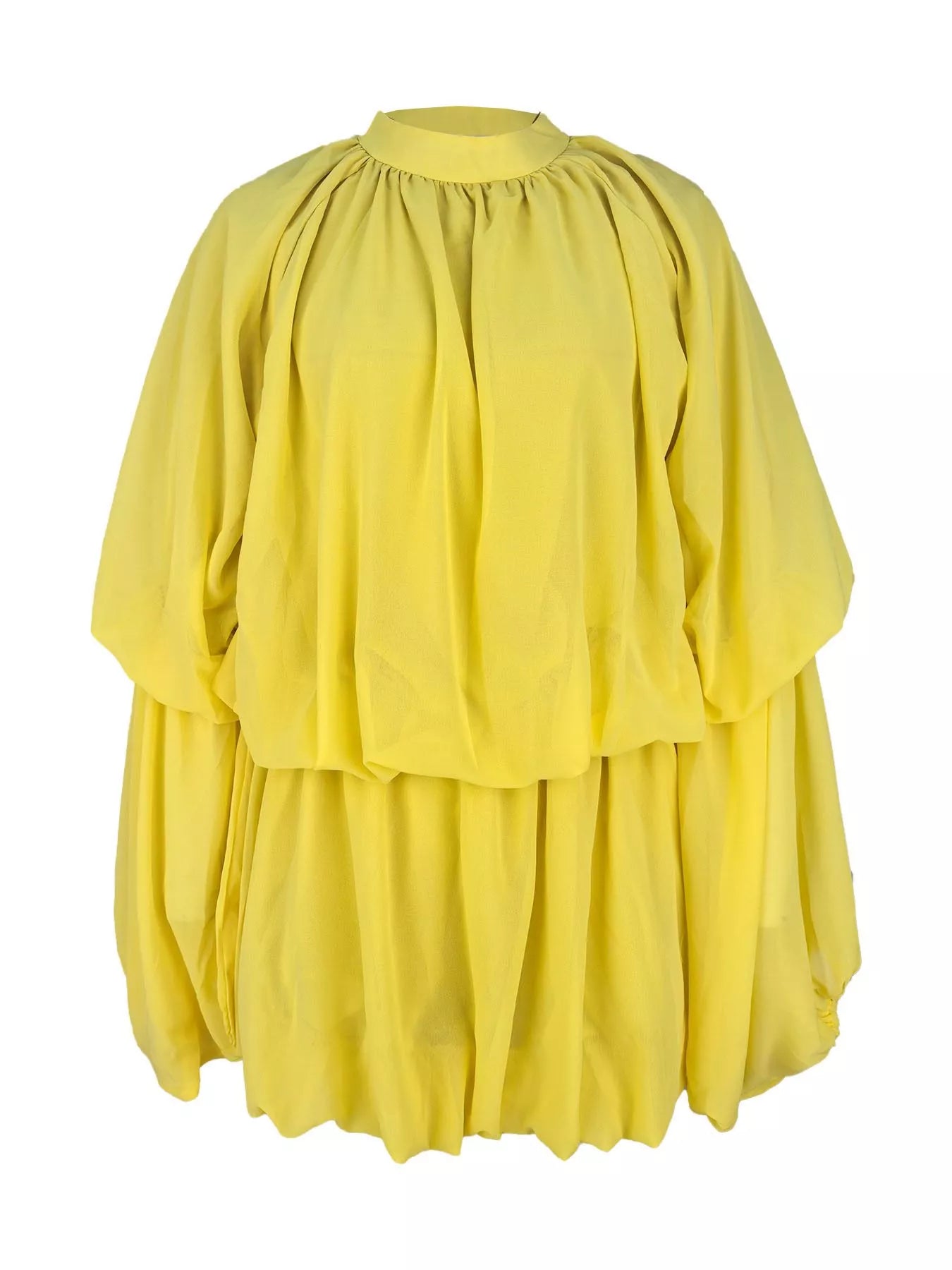 Trendsi pleated long sleeve top and matching skirt set, showcasing a stylish, flowing design with pleats in a coordinated outfit.